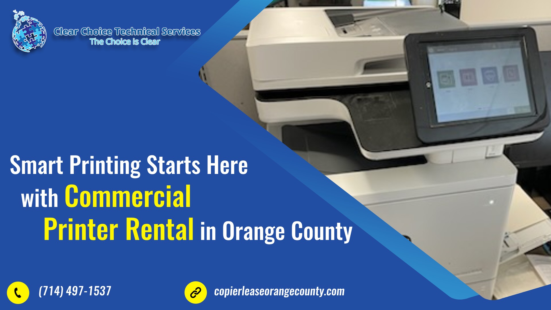 Read more about the article Smart Printing Starts Here with Commercial Printer Rental in Orange County