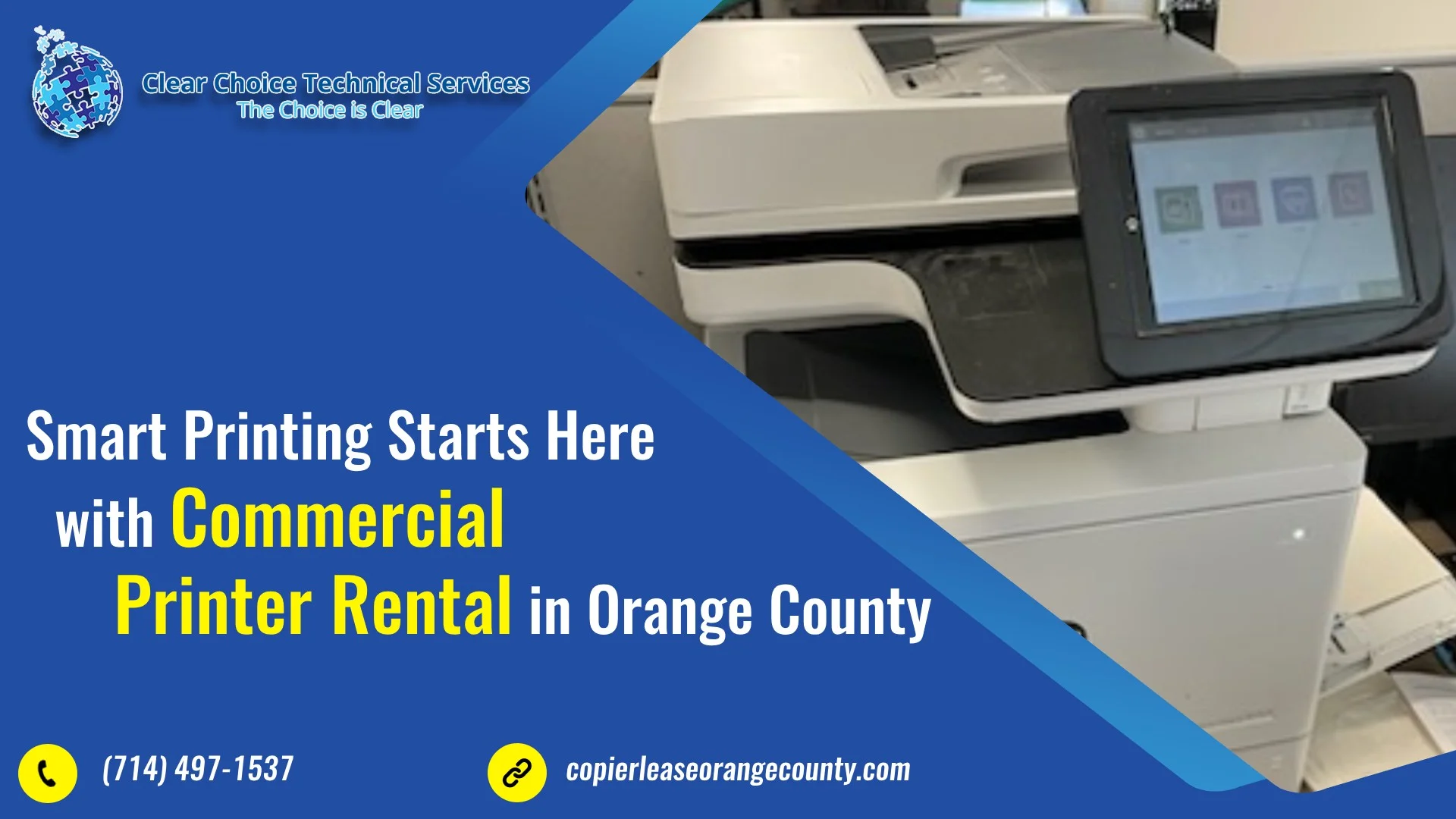 You are currently viewing Smart Printing Starts Here with Commercial Printer Rental in Orange County