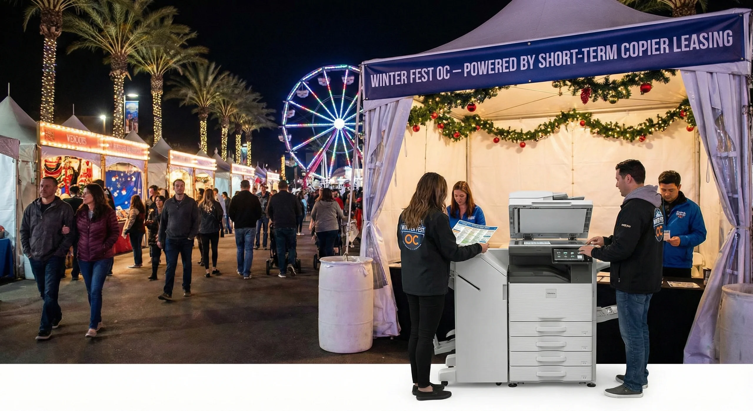 You are currently viewing Winter Fest OC Success With Short-Term Copier Leasing