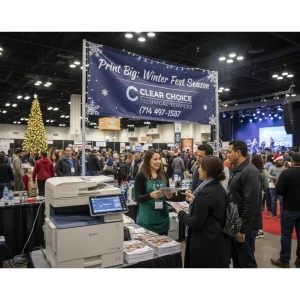 Read more about the article Winter Fest Season? Print Big with Commercial Copier Rentals in Orange County